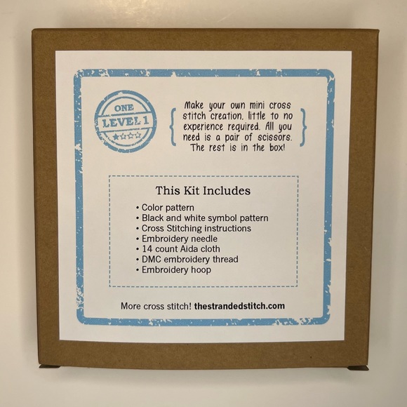 Rainbow Mini Cross Stitch Kit 🌈 - Picture 7 of 7